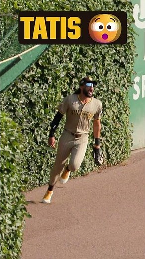 Fernando Tatis Jr. ends the inning with an impressive grab! #Postseason