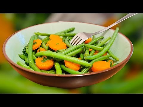 Recette Haricots Verts et Carottes