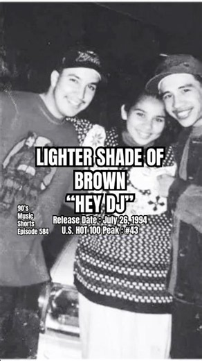 Lighter Shade Of Brown “Hey DJ” #90s #90smusic #lightershadeofbrown #lsob