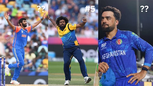 Top 10 greatest men's T20I bowlers of all time ft. Jasprit Bumrah, Rashid Khan