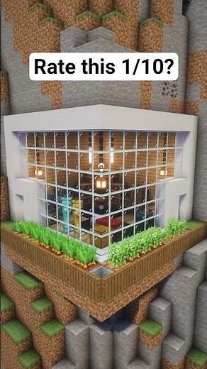 I Built a Cozy Mountain Base in Minecraft! 🏡