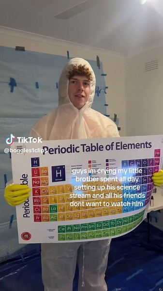 Support my Little Brother's Science Stream