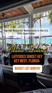 3.3K views · 34 reactions | Bucket List Worthy!  #IslandDining #sunsetkey #keywest #destination #OceanfrontDining #RomanticDining #bucketlist #BucketListTrip #kw | Wisconsin Supper Club Chasers | Facebook