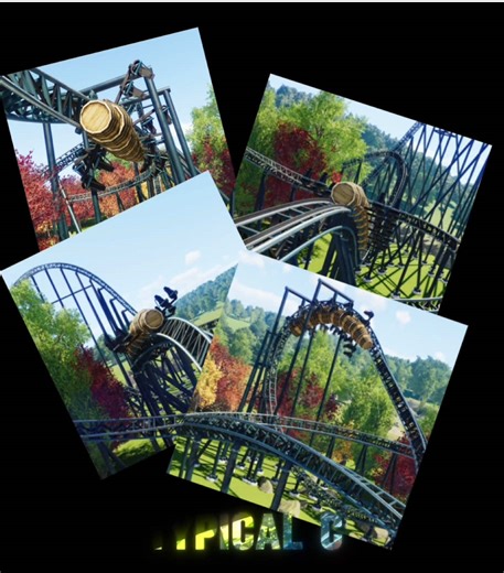 Build an Intamin Wing Coaster Like Furius Baco