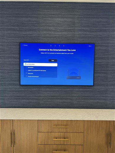 Frame tv 👌#tvinstall #tvmounting #atlanta #usa #flip