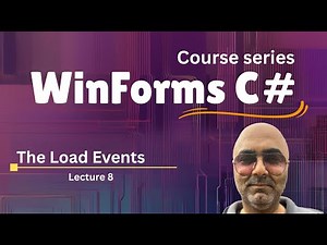 Form Load Event in C# Windows Forms | WinForms Tutorial for Beginners