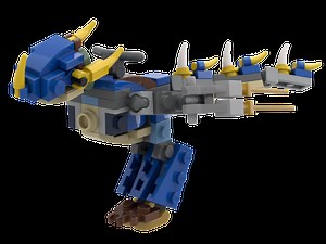 LEGO MOC-96756 HTTYD Deadly Nadder Stormfly (Freestyle 2022)