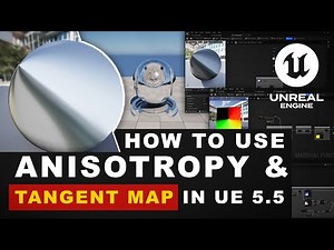 How to Use Anisotropy & Tangent Maps in Unreal Engine 5.5 | Complete Material Setup Explained |