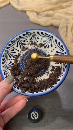 Today my plate handled Oreo baking perfectly👌🏻 #asmr #foodasmr #asmrsounds
