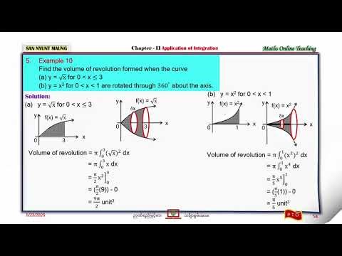 G-12Chapter-11 Application of Integration Part (11)For 2025-2026