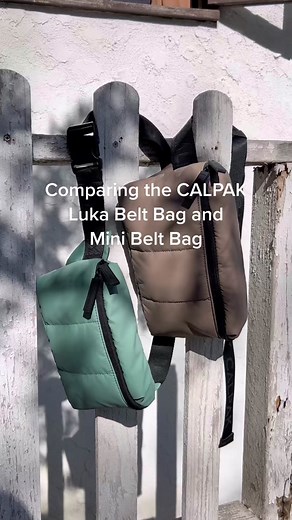 Comparing the CALPAK Luka Belt Bag and Mini Belt Bag