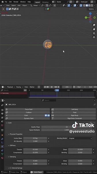 Crumpled Paper Tutorial in Blender for 3D Design