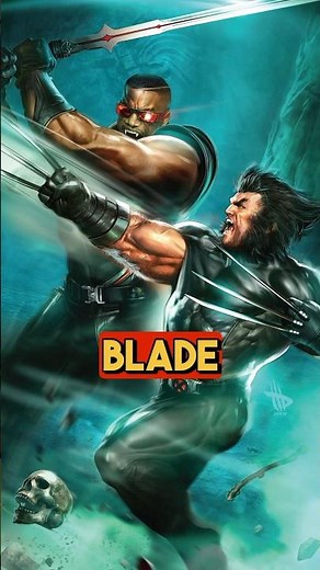 Blade Versus Wolverine #marvel #comics #blade