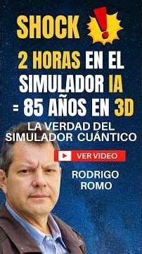 !SHOCK! LA VERDAD del Simulador CUANTICO Encarnaciónal : 2 HORAS = 85 años en 3D 🤯