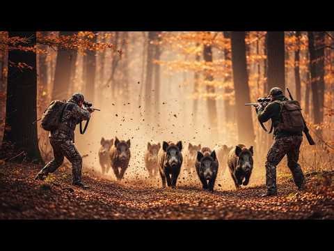 INSANE WILD BOAR ATTACK! Hunting Mission Turns Into a Terrifying Nightmare in Seconds! 💥🐗