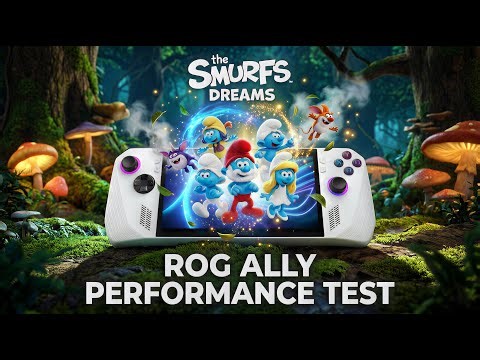 The Smurfs: Dreams | Rog Ally | Windows 11 OS | Gameplay Performance | Setting