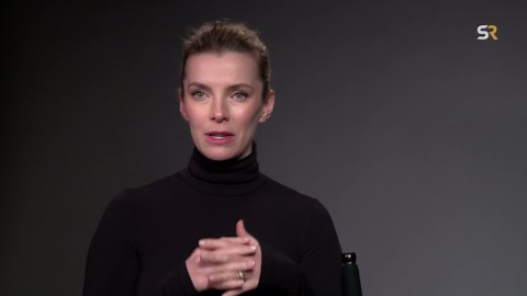 American Primeval Interview with Betty Gilpin & Taylor Kitsch