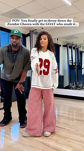 Dancing side by side with the GOAT himself 👑🔥 Draico the choreographer behind some of the biggest legends in the game. #GOAT #dancelifestyle #Choreography #zombiedance #dancechoreography | Keyes to Style