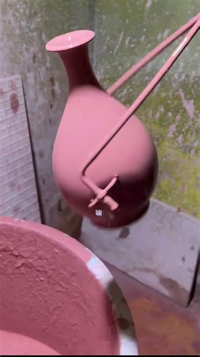 The Satisfying Process of Glazing Pottery #ceramics #relaxing #handmade