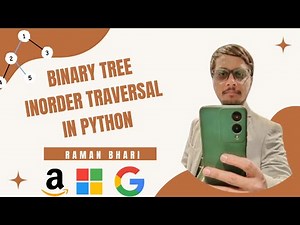 Binary Tree Inorder Traversal in Python — LeetCode 94 Solution (Recursive)