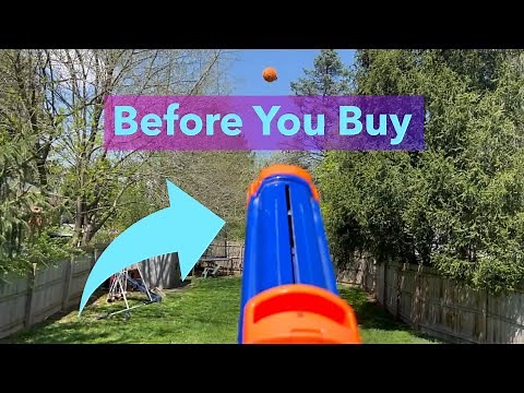 Nerf Dog Tennis Ball Blaster Dog Toy Review