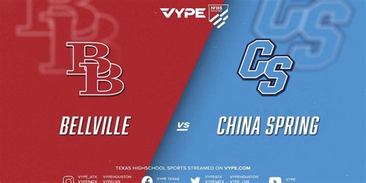 7:30PM | NFHS – 4A D2 Football Bi-district: Bellville vs. China Spring