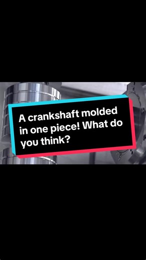 Innovative One-Piece Crankshaft Design