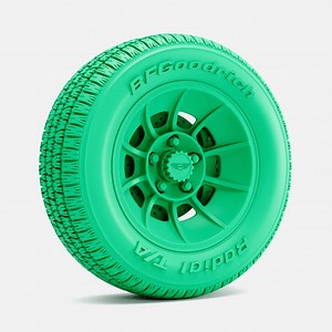 15x7 American Racing Vector Wheel, BFGoodrich Radial T/A Tire, and Brake Set
