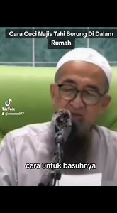 Cara Cuci Najis Tahi Burung Di Dalam Rumah - Ustaz Azhar Idrus | Anasrazali77