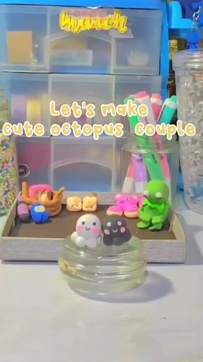 Who love these 😭💗#clay #handmade #cute #kawai