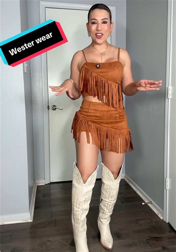 #dealsforyoudays #fringeskirt #westernstyle #westernwear #westernfashion