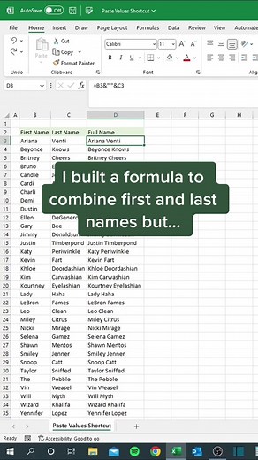 Google Sheets: How to Combine Names Tutorial