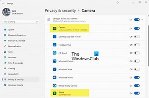 Comment Savoir Quelle Application Utilise La Webcam Sous Windows 11/10 - Tech Tribune France