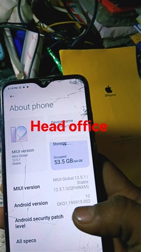 Redmi note 7 pro back penal