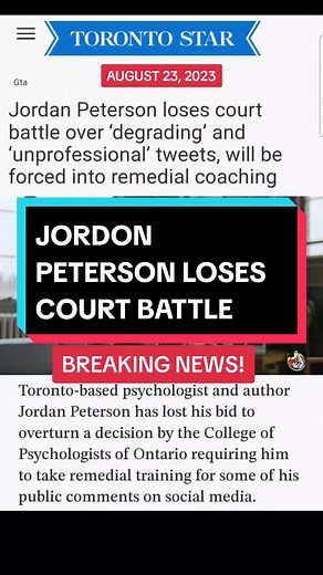 Jordan Peterson Court Battle: Implications for Free Speech