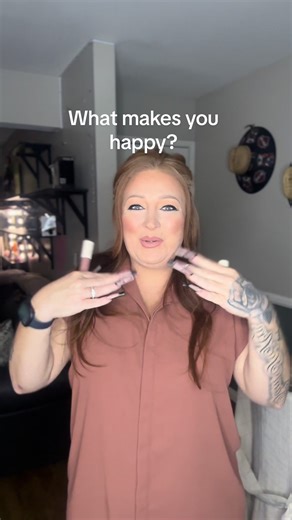 My question to you is what makes you happy, I’ve been getting a lot of questions on what I use for my make up. If you would like to know, leave me a comment products and I will let you know. #makeup #fypmakeup #makeupreview #lipcombo #lipstick #Contour #Blush #eyeliner