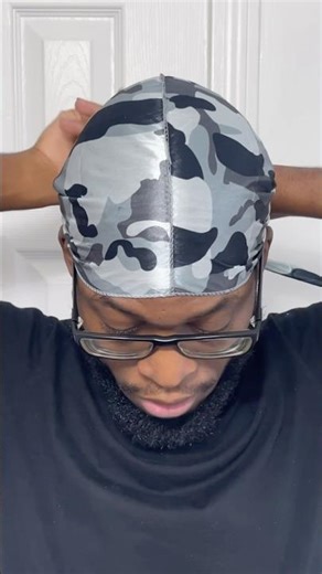 How to tie your durag the right way 🎯#360waves