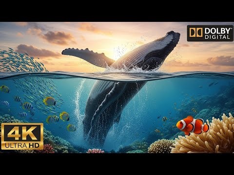 Blue Ocean Aquarium 4K – Relaxing Fish Tank Ambience for Night Sleep & Focus