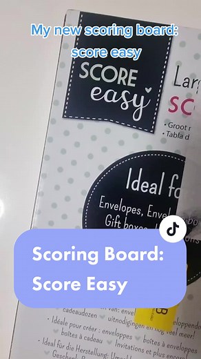 Scoring Board: Score Easy for Card Making and Crafts