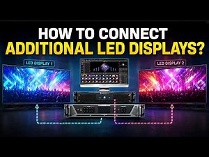 How to Add New LED Screens to an Existing LED Display System | Multi-Screen Setup on One PC