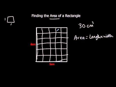 Finding the area of a rectangle