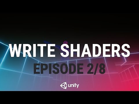 Writing Your First Shader In Unity - Rendering In Unity [2/8] Live 2017/6/21