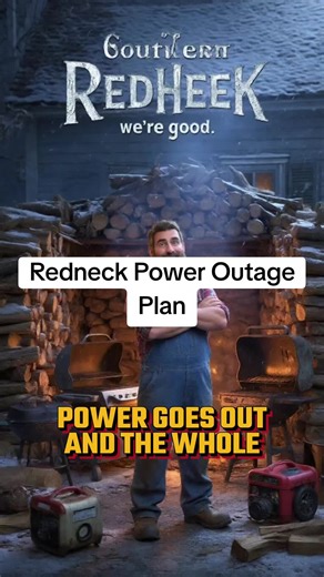 Redneck Power Outage Plan redneck humor funny redneck jokes southern comedy redneck sayings country boy funny southern humor skits redneck reactions hillbilly funny redneck lifestyle country life humor #RedneckHumor #CountryComedy #SouthernFunny #RedneckTok #BackwoodsLaughs