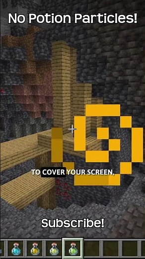 This Resource Pack Will Remove The Potion Particle Effect In Minecraft!