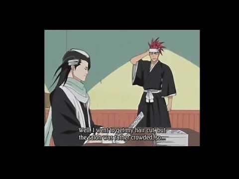 bleach funny moment- Byakuya tells a joke!