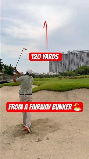 Hit 120 Yards from Bunker with This 1 Trick