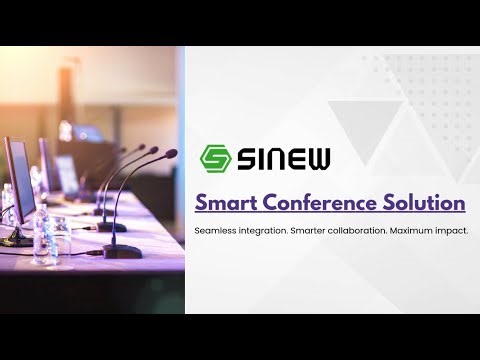 Elevate Every Meeting with SINEW Smart Conference Solution