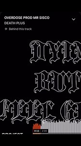 Track 1 ‘OVERDOSE’ off the Dying But I Feel Great EP out everywhere 🚨 Go bump til your speakers get sick 🤢 | Death Plus