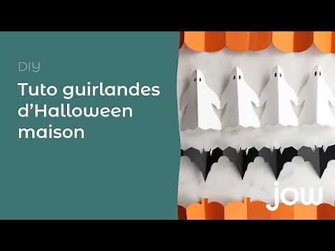 Tuto DIY guirlandes d'Halloween maison