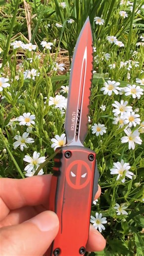 Microtech Ultratech ZBP GEN III 1122-3DPS Exclusive Deadpool USA #microtechknives #deadpool